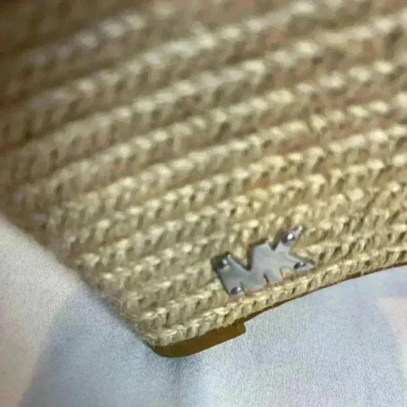 Michael Kors Women's Tan Espadrille Wedge Platform Sandals Size 8M - Picture 8 of 11